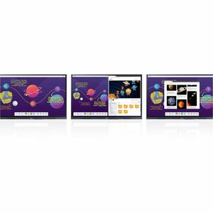 Samsung WA86D 4K UHD LCD Collaboration Display - Infrared (IrDA) - Touchscreen - 3840 x 2160 - 400 cd/m² - 1,200:1 Contras