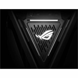 ROG Hyperion GR701 BTF Edition E-ATX computer case motherboard hidden connectors design support 420 mm dual radiator suppo
