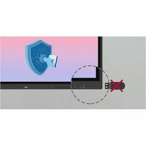 LG CreateBoard 55TR3DK-B 4K UHD LCD Collaboration Display - ARM Cortex A55 - 4 GB DDR SDRAM - Infrarosso (IrDA) - Touchscr