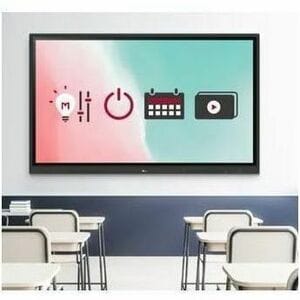 LG CreateBoard 75TR3DK-B Collaboration Display - LCD - ARM Cortex A55 - 4 GB - Infrared (IrDA) - Touchscreen - 16:9 Aspect