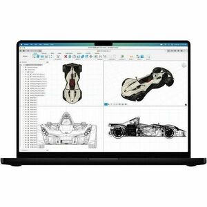 Apple MacBook Pro MCX04ZP/A 36.1 cm (14.2") Notebook - Apple M4 - 24 GB - 1 TB SSD - English (US) Keyboard - Space Black -