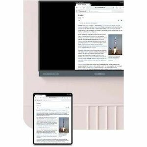 BenQ Board Pro RP6504 4K UHD LCD Collaboration Display - ARM - 8 GB - Infrarosso (IrDA) - Touchscreen - 16:9 Rapporto di f