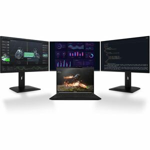 MSI Stealth A16 AI+ Stealth A16 AI+ A3XWIG-076US 16" Copilot+ PC Gaming Notebook - QHD+ - 240 Hz - AMD Ryzen AI 9 HX 370 -