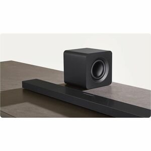 Samsung HW-QS700F 3.1.2 Bluetooth Smart Sound Bar Speaker - 345 W RMS - Google Assistant, Alexa Supported - Titan Black - 