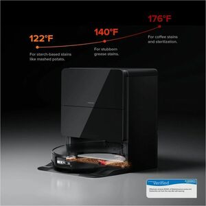 Robot Vacuum Cleaner Roborock Saros 10 senza filo - Nero - Pennello - Tappeto - Batteria - Batteria ricaricabile