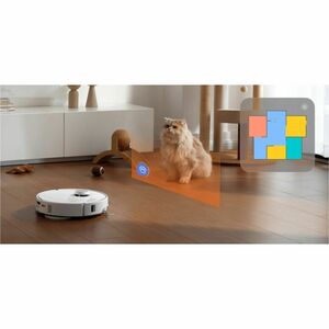 Robot Vacuum Cleaner Roborock Qrevo Edge 5V1 Bagged senza filo - Nero - Pennello - Batteria