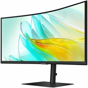 Samsung ViewFinity S34C652UEU 34" Class UW-QHD Curved Screen LED Monitor - 21:9 - Black - 86.4 cm (34") Viewable - Vertica