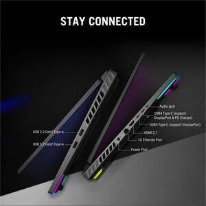 G614PM-S5072W Eclipse Gray ROG Nebula Display 16 QHD+ Nontouch Ryzen9 8940HX Processor 32GB 1TB GeForce RTX5060 8GB GDDR7 