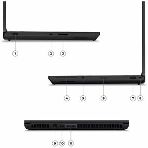 Lenovo ThinkPad P16 Gen 3 21RQ001KUS 16" Mobile Workstation - WQUXGA - Intel Core Ultra 7 265HX - vPro Technology - 32 GB 