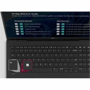 LG gram 16Z90R-E 16Z90R-E.AD78B 40.6 cm (16") Notebook - WQXGA - 144 Hz - Intel Core i7 13th Gen i7-1360P - 32 GB - 1 TB S