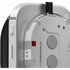 Nothing Headphone (1) Wired/Wireless Over-the-head, Over-the-ear Stereo Headset - Transparent, White - Binaural - Circumau