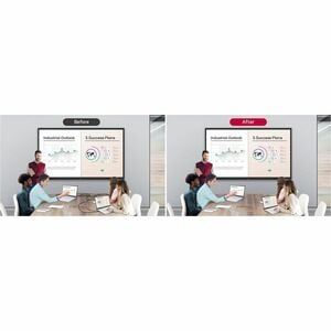LG CreateBoard 55TR3DQ 1397 mm 4K UHD LCD Collaboration Display - ARM Cortex A73 + A53 - 8 GB - Touchscreen - 16:9 Aspect 