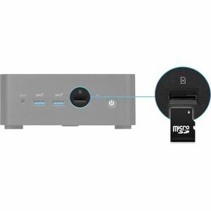 MSI Cubi NUC 1M CUBI NUC 1M-005BNZ Barebone System - Mini PC - Intel Core 5 120U 1.40 GHz Deca-core (10 Core) - Intel Chip