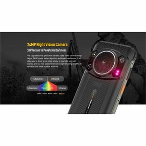 Ulefone Armor 21 256 GB Rugged Smartphone - 16.7 cm (6.6") LCD Full HD Plus 1080 x 2408 - Octa-core (Cortex A76Dual-core (