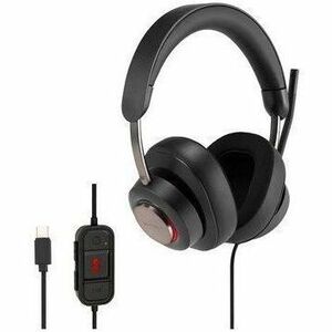 Kensington H2000 Wired Over-the-ear, Over-the-head Stereo Headset - Black - Microsoft Teams Certification - Binaural - Cir