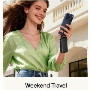 Belkin BoostCharge Stromspeicher - Schwarz - 10000 mAh - 45 W - Integriertes Kabel - Schwarz