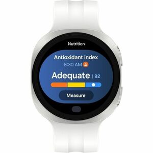 Samsung Galaxy Watch9 SM-L340 Smart Watch - 42.70 mm Case Height - 40.40 mm Case Width - Cream Body Color - Cream Band Col