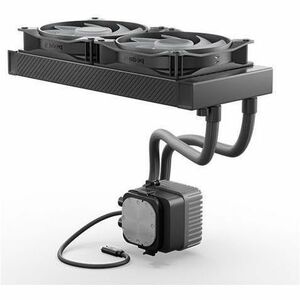 be quiet! Light Loop IO LCD Cooling Fan/Radiator/Pump - Processor - 120 mm Maximum Fan Diameter - 2 x Fan(s) - 2100 rpm - 