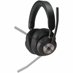 ACCO H3000 Kabellos Über das Ohr, Kopfbügel Stereo Headset - Schwarz - Microsoft-Teams-Zertifizierung - Google Assistant, 
