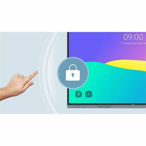 BenQ Board Master RM6504 1651 mm 4K UHD LCD Collaboration Display - ARM Cortex A73 + A53 - 8 GB - Infrarot-Technologie mit