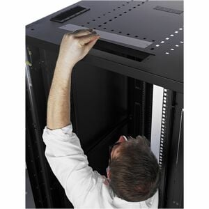 APC NetShelter SV, Server Rack Enclosure, 48U, 800W x 1200D mm, with Sides, Black - 48U Rack Height x 19" Rack Width - Bla