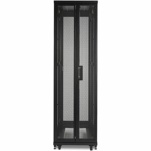 APC NetShelter SV, Server Rack Enclosure, 42U, 600W x 1060 D mm, with Sides, Black, Single Rack Unassembled - 42U Rack Hei