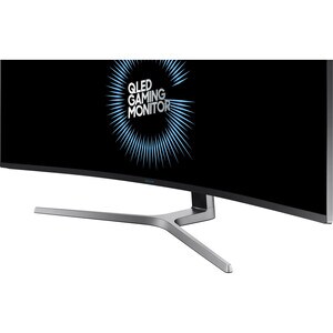 Samsung C49HG90DMU Curved Screen LCD Monitor - 32:9 - Matte Black - 124.2 cm (48.9") Viewable - Quantum Dot LED Backlight 