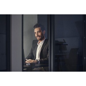 EPOS EXPAND SP 30 + Freisprecheinrichtung - Schwarz, Silber - USB - Mikrofon - Batterie