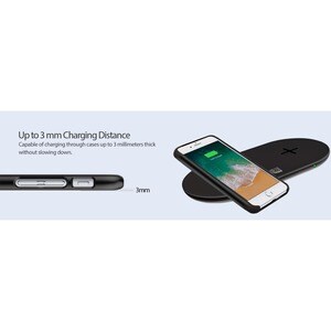 Adesso AUH-1040 Induction Charger - 12 V DC Input - Overcharge Protection