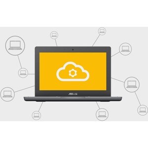 Chromebook - Asus Chromebook CR1 CR1100CKA-GJ0040 Durci - Écran 29,5 cm (11,6") - HD - Intel Celeron N4500 - 4 Go - 32 Go 
