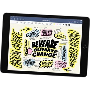 Apple iPad (9th Generation) Tablet - 25,9 cm (10,2 Zoll) - Hexa-Core (Lightning Dual-Core 2,65 GHz + Thunder Quad-Core 1,8