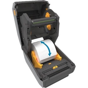Zebra ZD621R Desktop Thermal Transfer Printer - Monochrome - Label/Receipt Print - Ethernet - USB - USB Host - Serial - RF