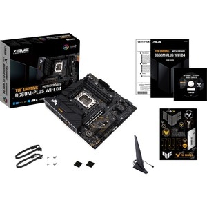 TUF GAMING B660M-PLUS WIFI D4 Gaming Desktop Motherboard - Intel B660 Chipset - Socket LGA-1700 - Intel Optane Memory Read