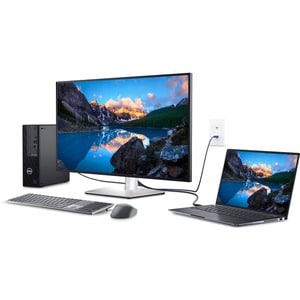 Dell UltraSharp U3223QE 32" Class 4K LCD Monitor - 16:9 - Platinum Silver, Black - 31.5" Viewable - In-plane Switching (IP