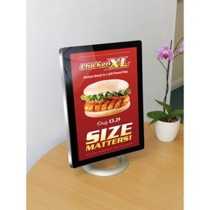 AllSee Slimline Pro PF22HD9 22" LCD Digital Signage Display - 24 Hours/7 Days Operation - In-plane Switching (IPS) Technol