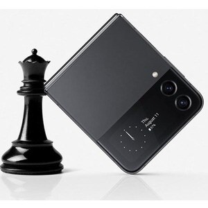 Samsung Galaxy Z Flip4 SM-F721U 256 GB Smartphone - 6.7" Flexible Folding Screen Dynamic AMOLED Full HD Plus 2640 x 1080 -