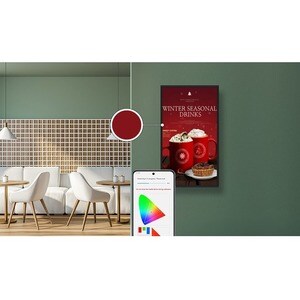 Samsung QM55B-T Digital Signage Display - 55" LCD - Vertical Alignment (VA) - Touchscreen - 24 Hours/7 Days Operation Cort