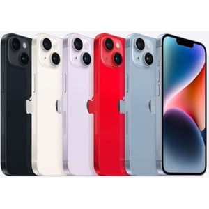 Apple iPhone 14 A2882 128 GB Smartphone - 15.5 cm (6.1") OLED 2532 x 1170 - Hexa-core (AvalancheDual-core (2 Core) 3.23 GH
