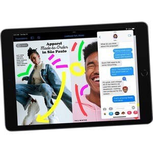 Apple iPad (9th Generation) Tablet - 25.91 cm (10.20") - Apple A13 Bionic Hexa-core - 64 GB Storage - iPadOS 15 - Space Gr