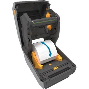 THERMAL TRANSFER PRINTER (74/300M) ZD621R COLOR TOUCH LCD; 203 DPI USB USB HOST ETHERNET SERIAL 802.11AC BT4 ROW RFID - UH