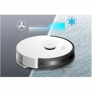 Tapo RV30 Plus Robot Vacuum/Mop - 1.06 gal (4000 mL) - Bagged - 10.14 fl oz (300 mL) Water Tank Capacity - Brush - Carpet 