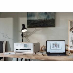 Canon PIXMA TS7650i Wireless Inkjet Multifunction Printer - Colour - White - Copier/Printer/Scanner - 1200 x 1200 dpi Prin