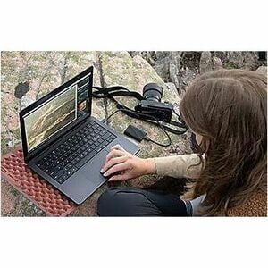 Samsung T9 2 TB Portable Solid State Drive - External - Black - Desktop PC, Notebook, Tablet, Gaming Console, Smart TV, Ca