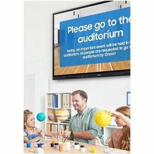 Samsung WA86D 2184,40 mm 4K UHD LCD Collaboration Display - Infrarot (IrDA) - Touchscreen - 3840 x 2160 - 400 cd/m² - 1,20