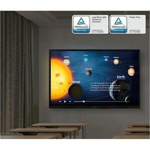 Samsung WA75D 1905 mm 4K UHD LCD Collaboration Display - Infrared (IrDA) - Touchscreen - 3840 x 2160 - 400 cd/m² - 1,200:1