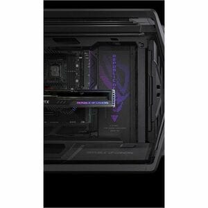 ROG Hyperion GR701 BTF Edition E-ATX computer case motherboard hidden connectors design support 420 mm dual radiator suppo