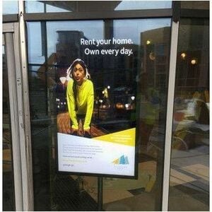 AllSee UHB55HD9 55" LCD Digital Signage Display - 24 Hours/7 Days Operation - Cortex A17 1.60 GHz - 1920 x 1080 - 16:9 - L