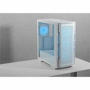 COUGAR CGR-5C78W-RGB Carcasa para computdora - Mini ITX, Micro ATX, Micro BTX, ATX, EATX, SSI CEB Placa base admitida - Me