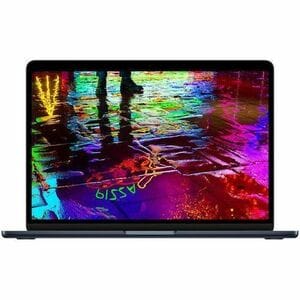 Apple MacBook Air MC7X4HN/A 34.54 cm (13.60") Notebook - Apple M2 - 16 GB - 256 GB SSD - English (US) Keyboard - Midnight 