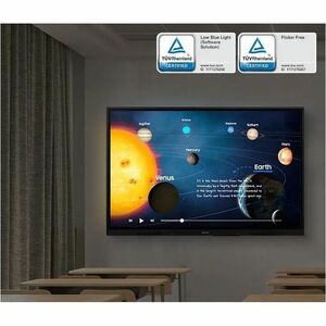 Samsung WA65D 1651 mm 4K UHD LCD Collaboration Display - Infrared (IrDA) - Touchscreen - 3840 x 2160 - 400 cd/m² - 1,200:1